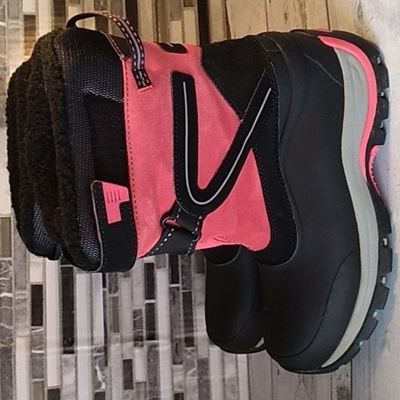 Lands End YTH snow tech boots 5 blossom pink 💗 - Picture 3 of 6